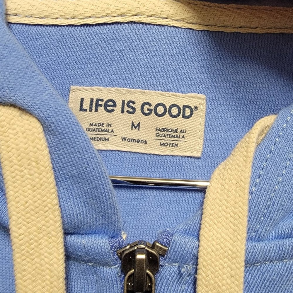 Life is Good W's Colorful Wave Simply True Fleece Zip Hoodie - Picture 7 of 9
